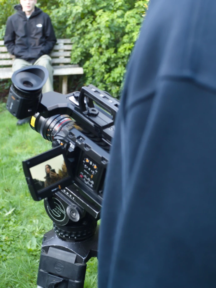 tournage extérieur black magic design ursa cinema 4.6k